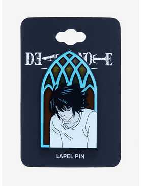Death Note L Stained Glass Enamel Pin - BoxLunch Exclusive, , hi-res
