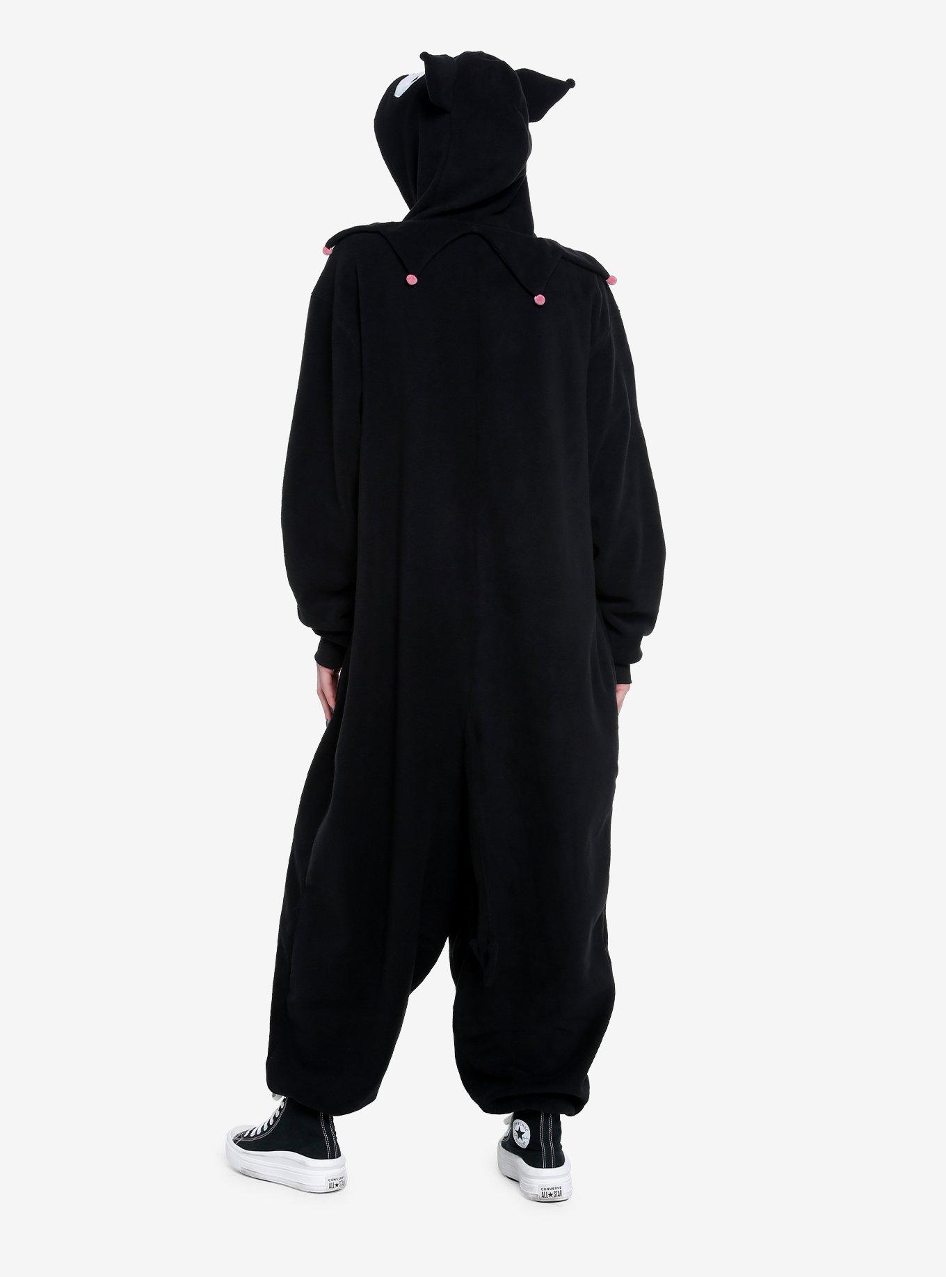 Kuromi 3D Plush Ear Girls Kigurumi, , alternate