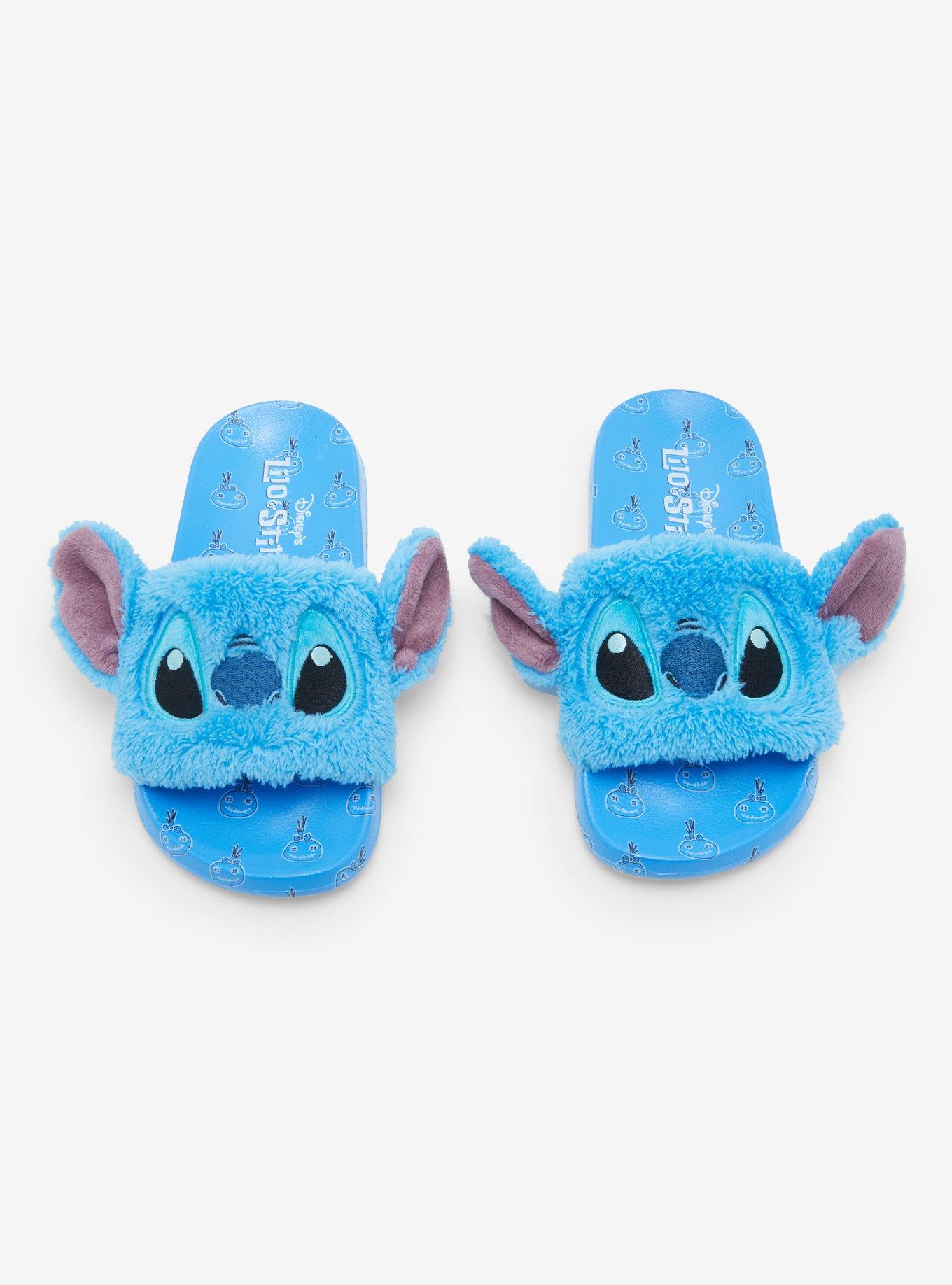 Disney Lilo & Stitch Figural Stitch Slide Sandals - BoxLunch Exclusive, , hi-res