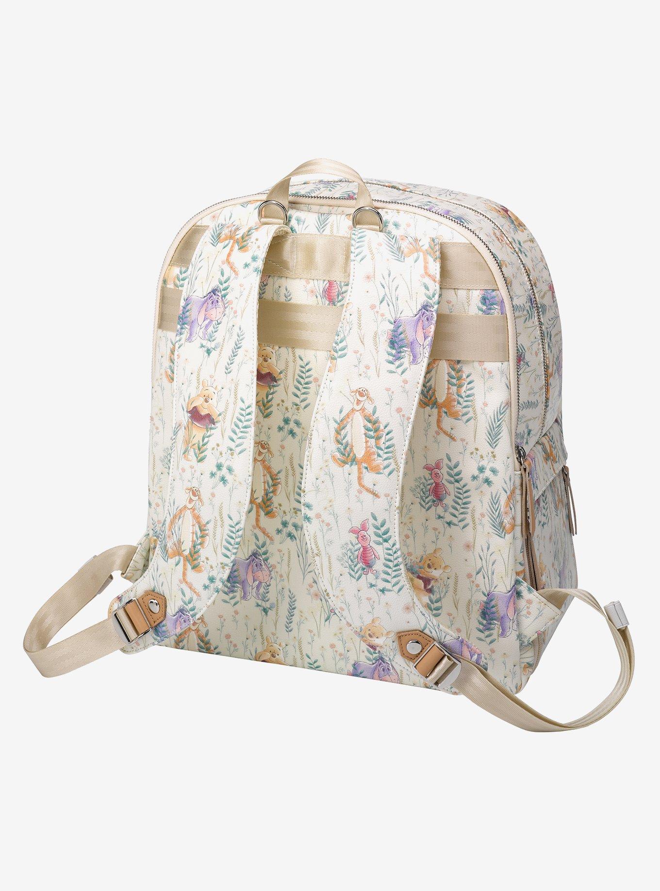 Petunia Pickle Bottom Winnie the Pooh's Friendship in Bloom 2-in-1 Provisions Backpack, , alternate