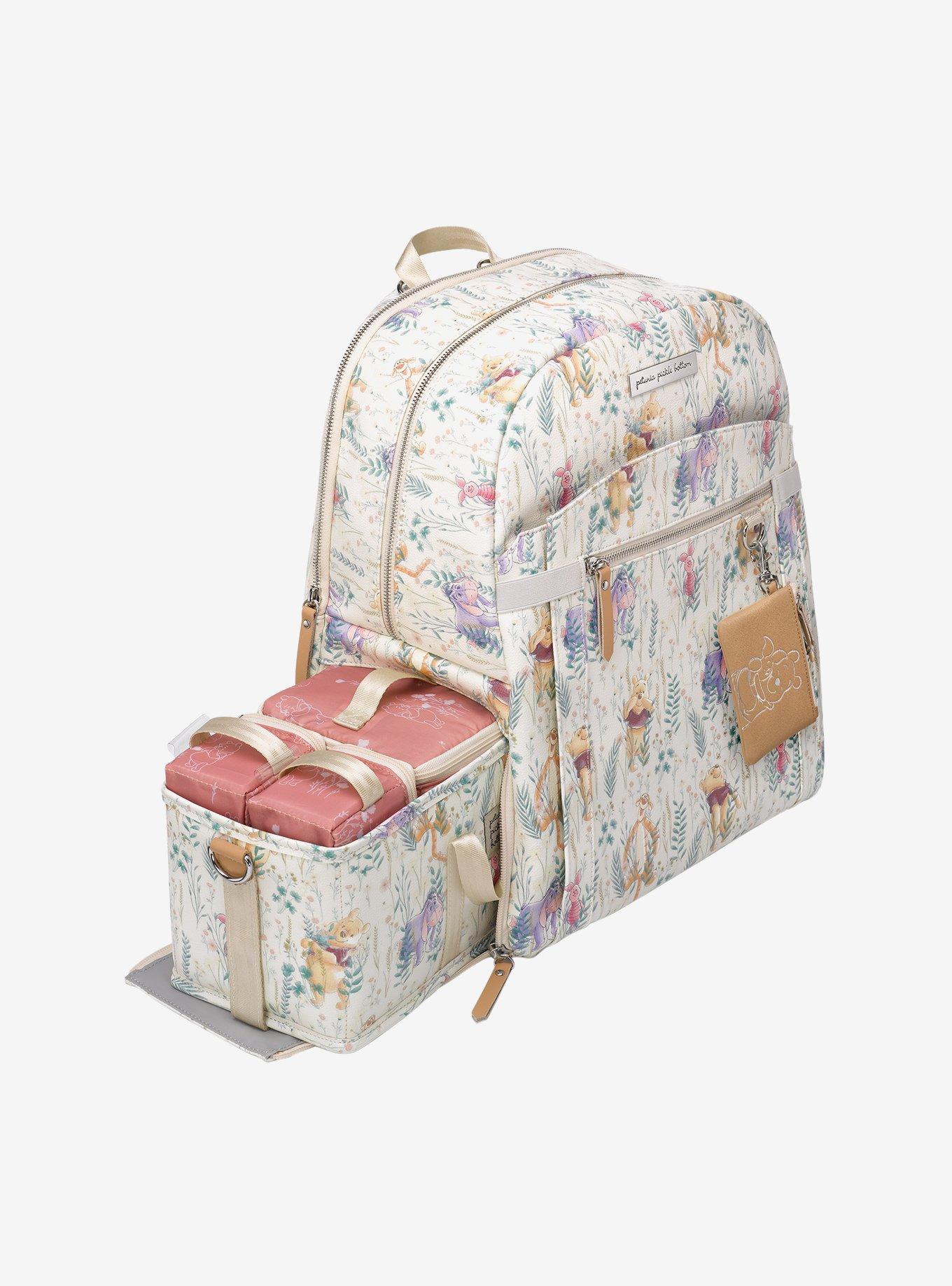 Petunia Pickle Bottom Winnie the Pooh's Friendship in Bloom 2-in-1 Provisions Backpack, , alternate
