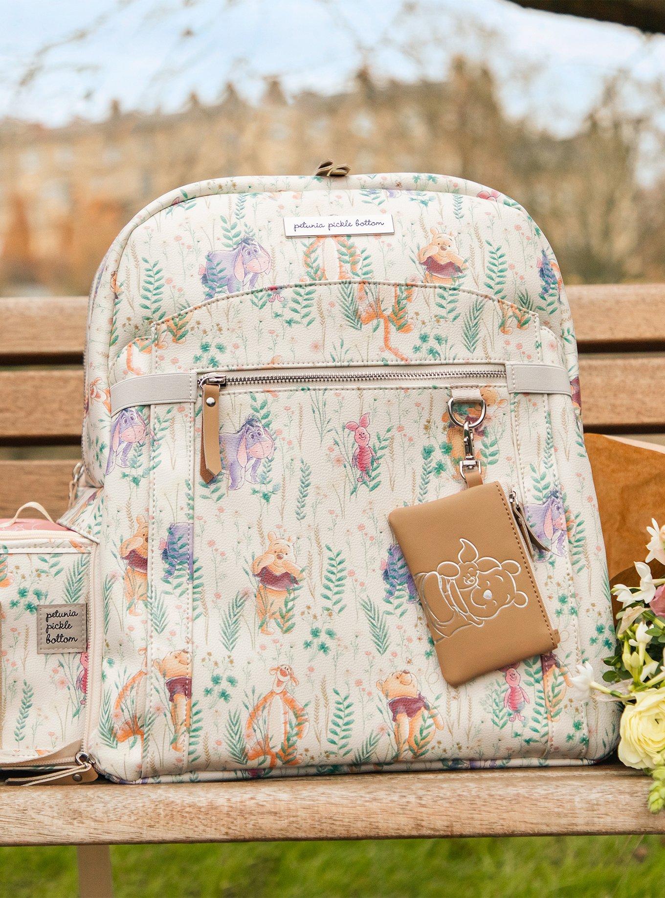 Petunia Pickle Bottom Winnie the Pooh's Friendship in Bloom 2-in-1 Provisions Backpack, , alternate