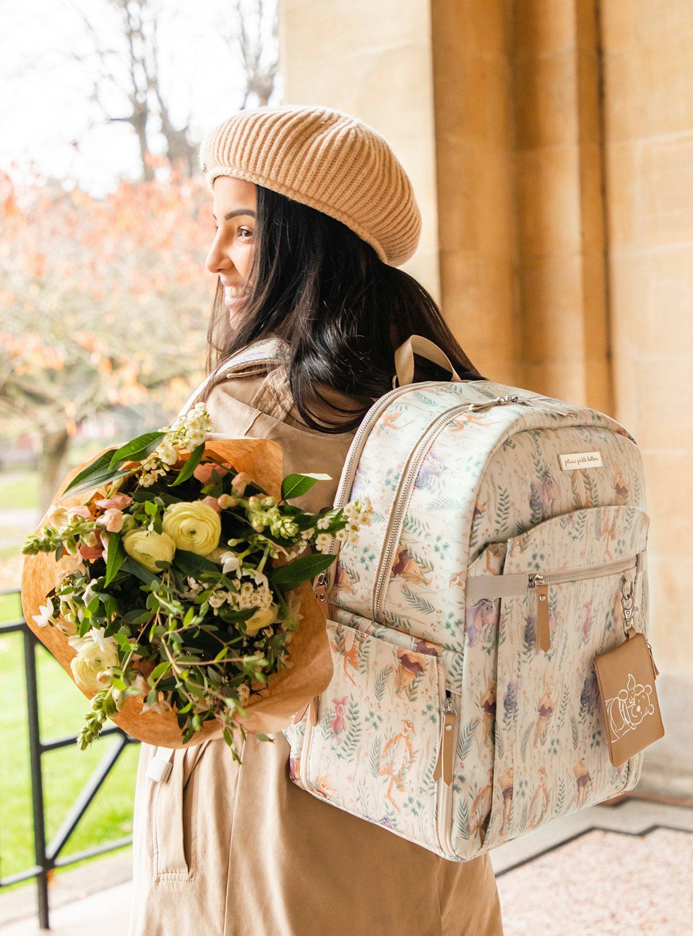Petunia Pickle Bottom Winnie the Pooh's Friendship in Bloom 2-in-1 Provisions Backpack, , alternate