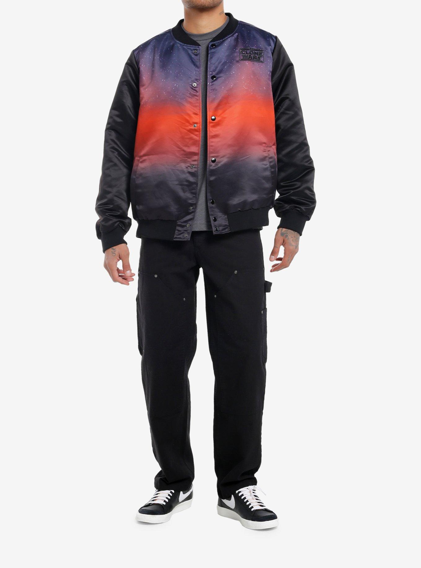 Our Universe Star Wars: The Clone Wars Group Shot Bomber Jacket Our Universe Exclusive, , hi-res