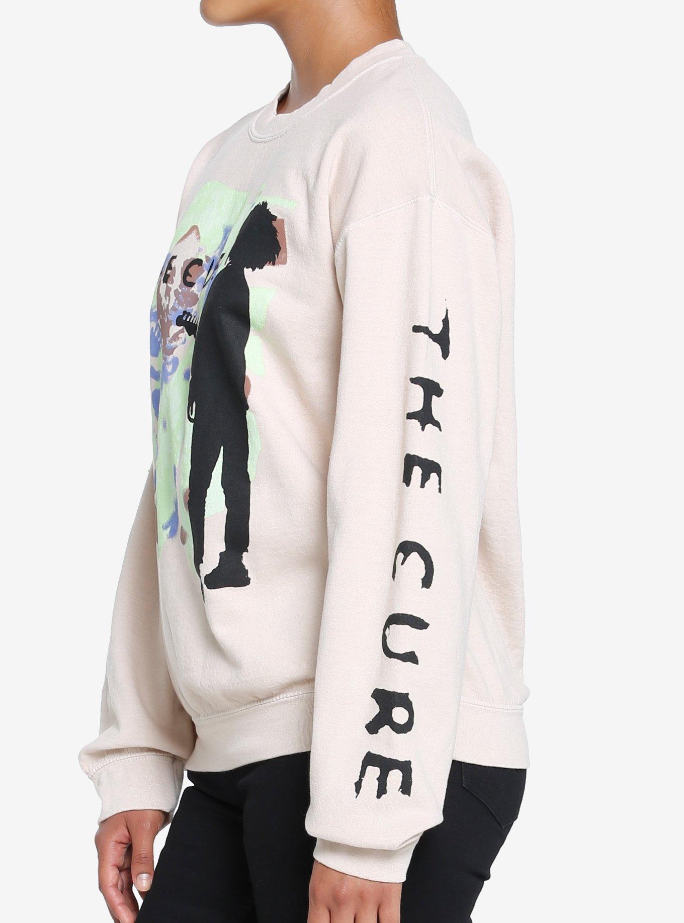 The Cure Boys Don't Cry Girls Sweatshirt, SAND, alternate