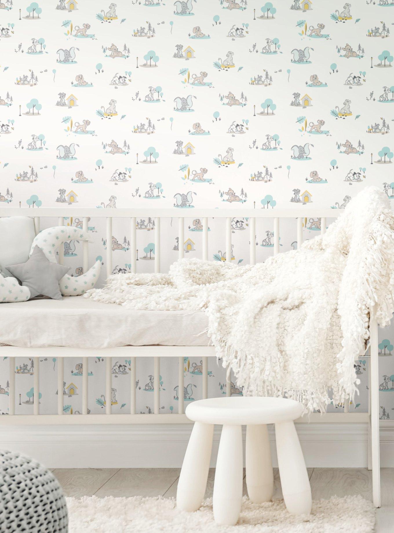 Disney Baby Animals Peel And Stick Wallpaper, , alternate