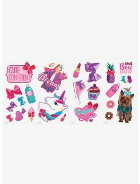 Jojo Siwa Cute And Confident Peel And Stick Wall Decals With Glitter, , hi-res