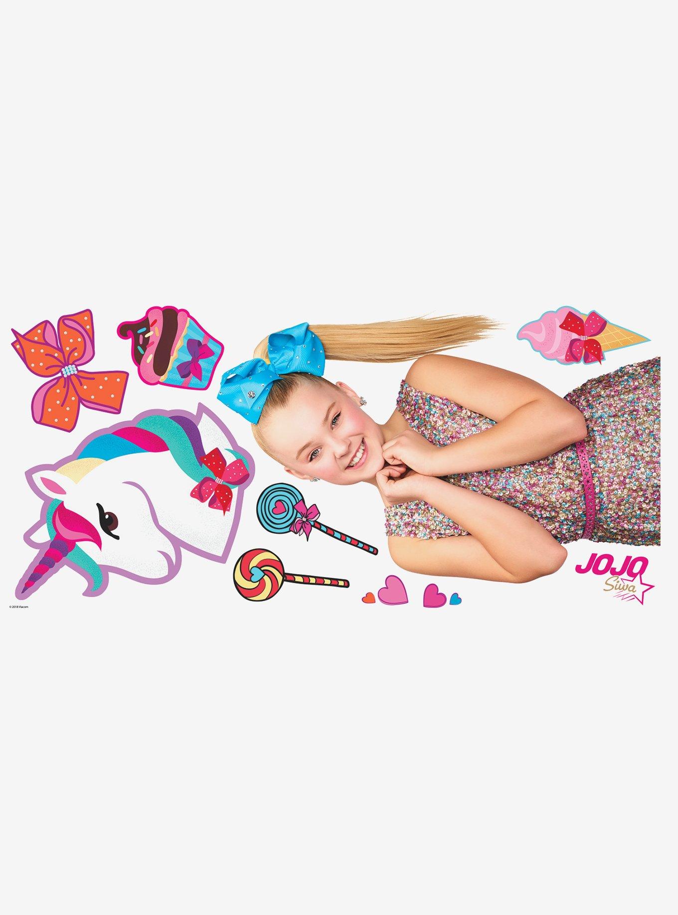 Jojo Siwa Unicorn Dream Peel And Stick Giant Wall Decals, , alternate