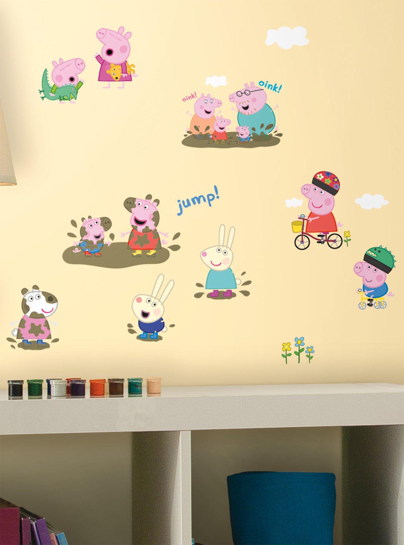 Peppa Pig Peel And Stick Wall Decals, , hi-res