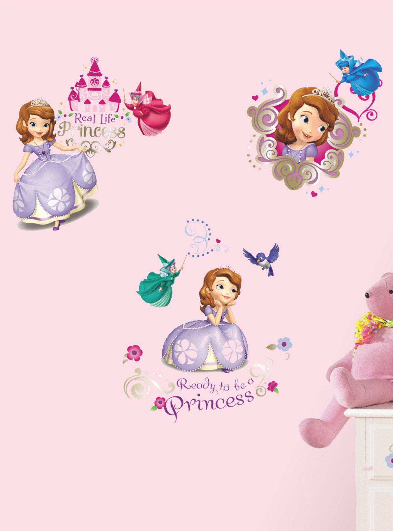 Sofia The First Peel And Stick Wall Decals, , alternate