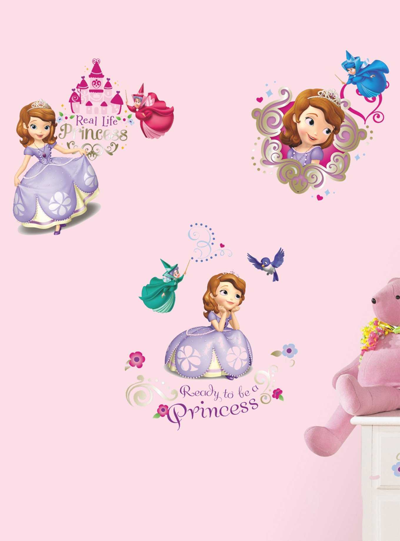 Sofia The First Peel And Stick Wall Decals, , hi-res