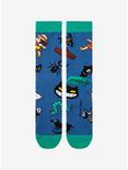 Studio Ghibli My Neighbor Totoro Mei & Critters Allover Print Crew Socks - BoxLunch Exclusive, , alternate
