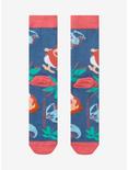 Studio Ghibli Ponyo Jellyfish & Ponyo Allover Print Crew Socks - BoxLunch Exclusive, , alternate