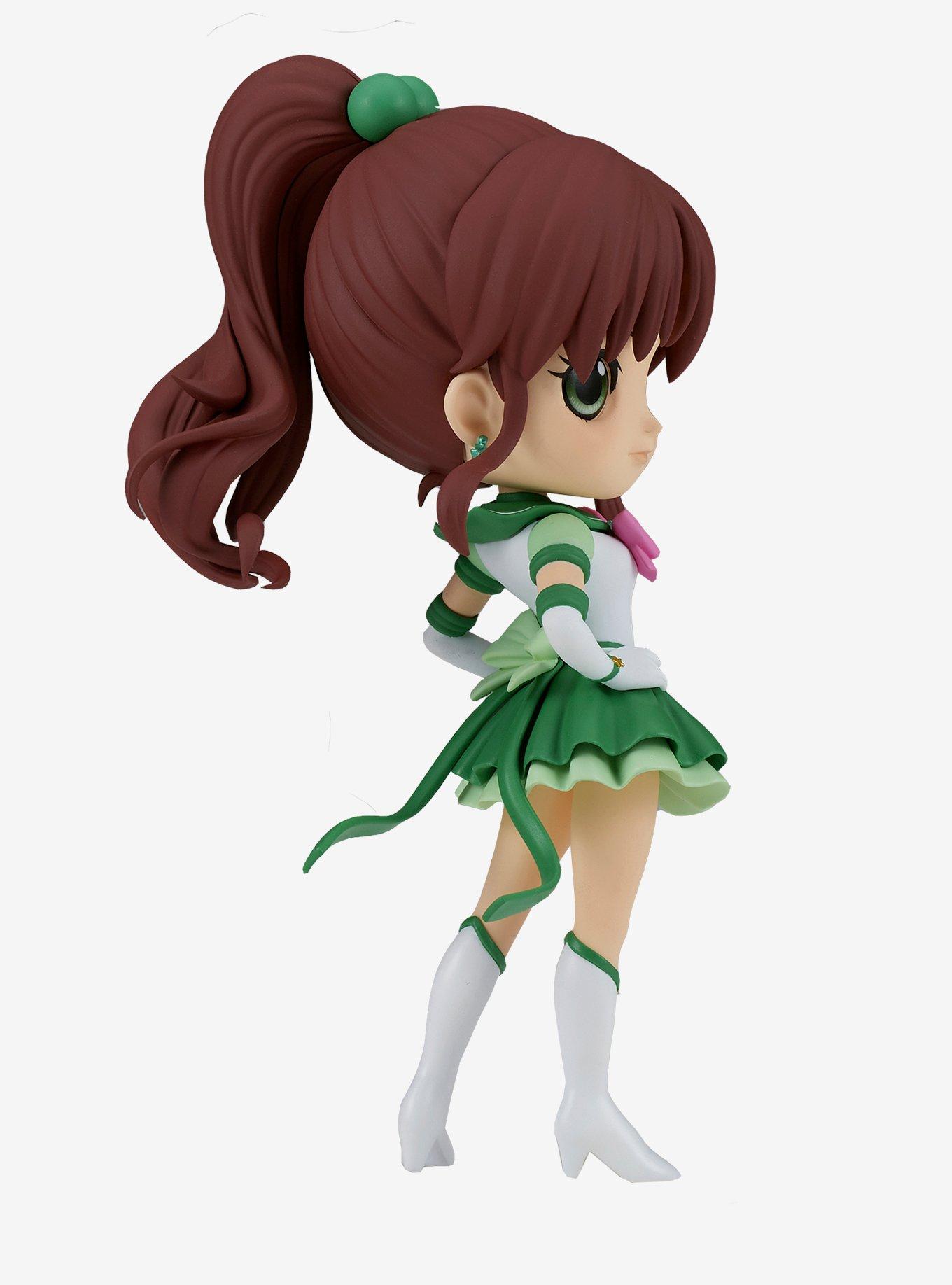 Banpresto Sailor Moon Cosmos Q Posket Eternal Sailor Jupiter (Ver. B) Figure, , alternate