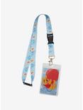 Disney 100 Winnie the Pooh Allover Print Lanyard - BoxLunch Exclusive, , alternate