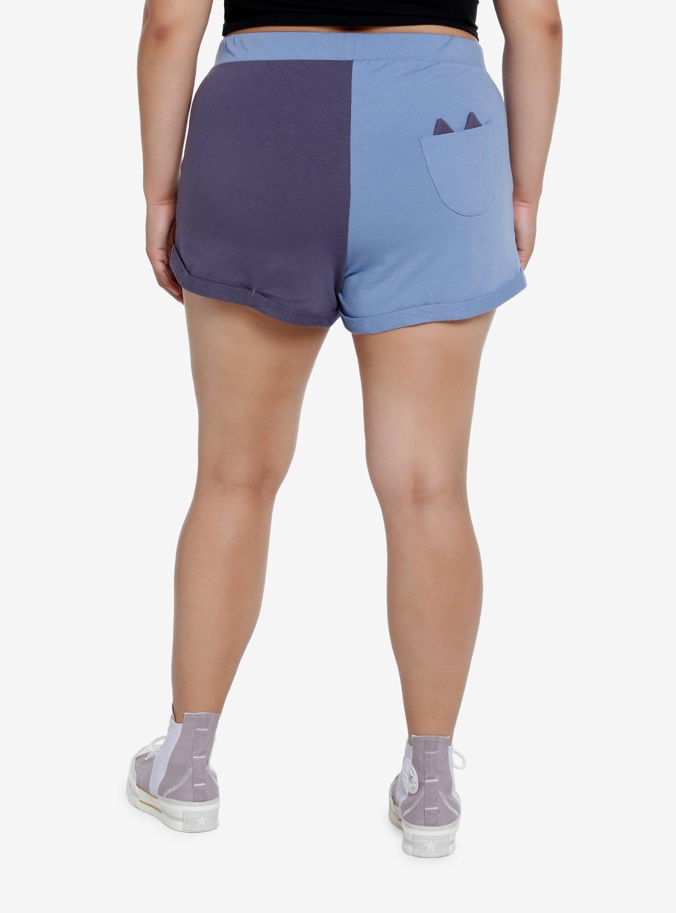 Studio Ghibli Kiki's Delivery Service Jiji Split Girls Lounge Shorts Plus Size, , hi-res