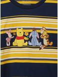 Disney Winnie the Pooh Characters Striped Layered Long Sleeve T-Shirt - BoxLunch Exclusive, MULTI, alternate