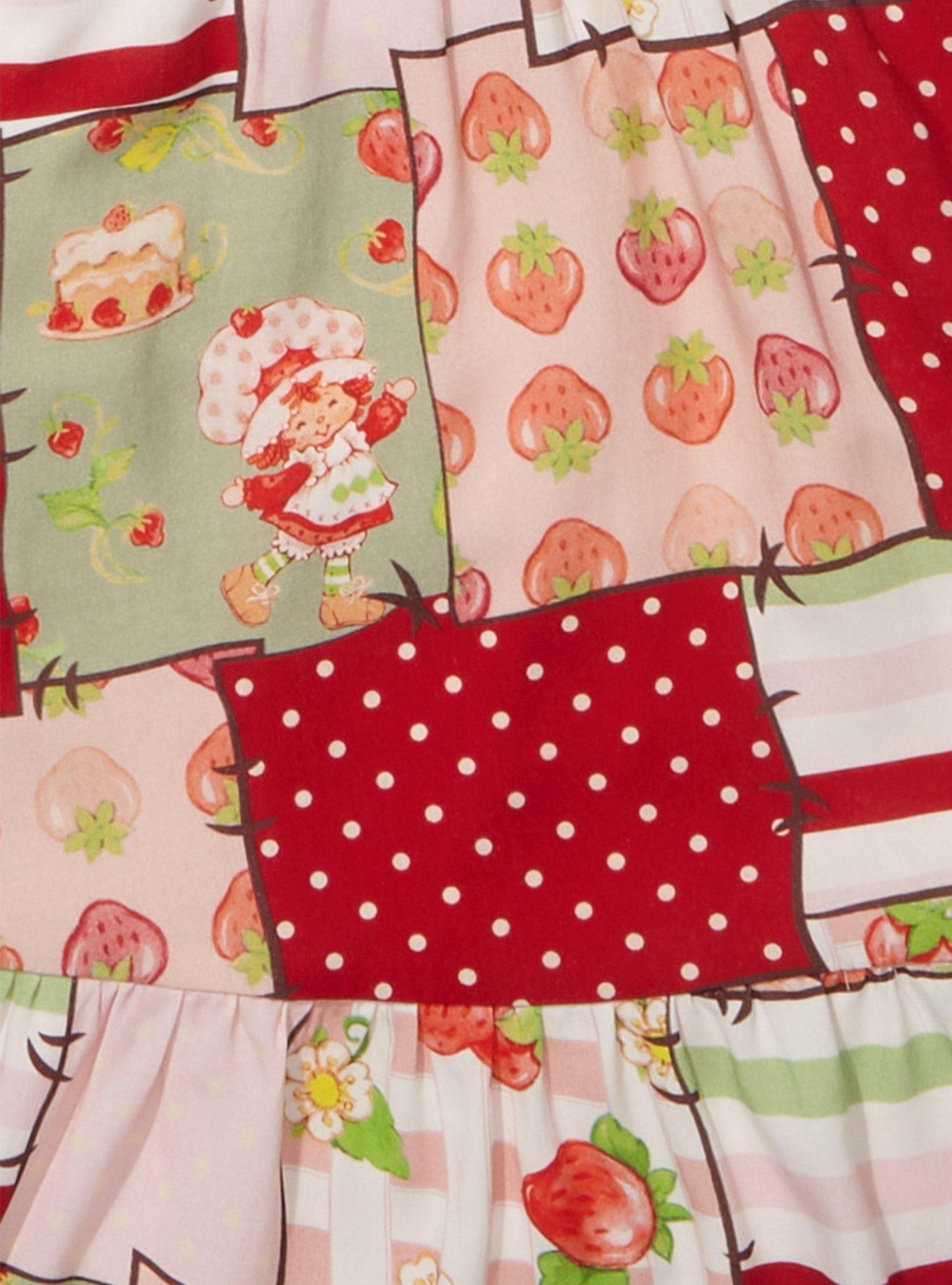 Strawberry Shortcake Patchwork Ruffle Dress - BoxLunch Exclusive, MULTI, alternate