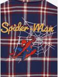 Marvel Spider-Man Web Flannel - BoxLunch Exclusive, MULTI, alternate