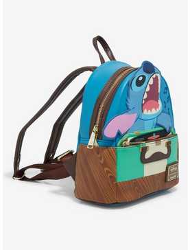 Loungefly Disney Lilo & Stitch Record Player Stitch Mini Backpack - BoxLunch Exclusive, , hi-res