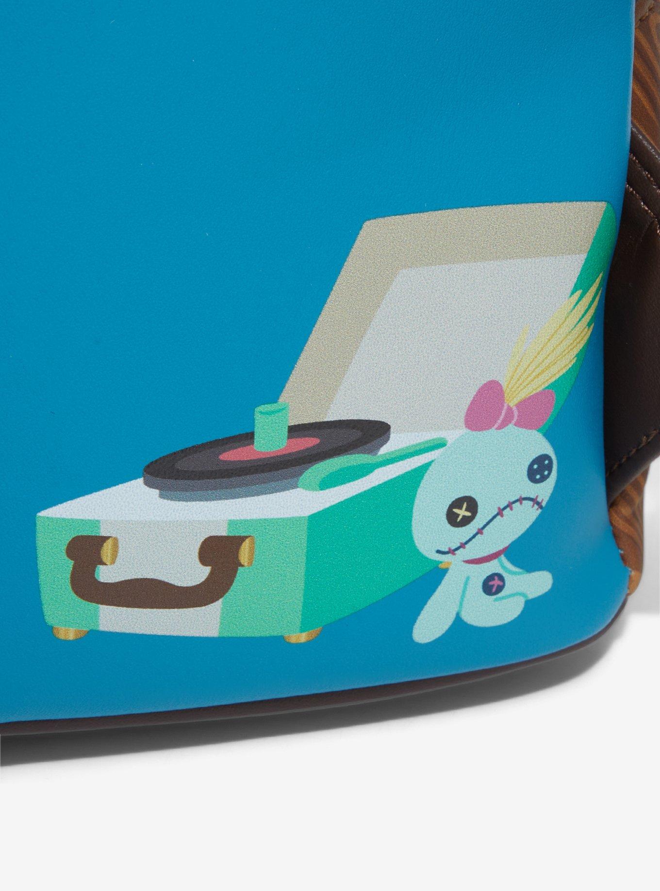Loungefly Disney Lilo & Stitch Record Player Stitch Mini Backpack - BoxLunch Exclusive, , alternate
