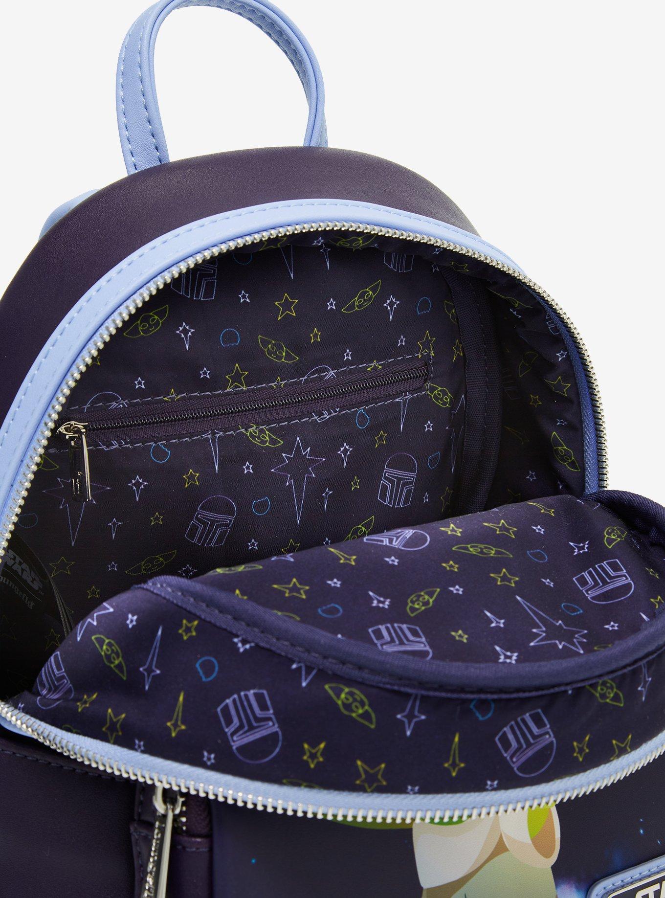 Loungefly Star Wars The Mandalorian Grogu Constellations Mini Backpack - BoxLunch Exclusive, , alternate