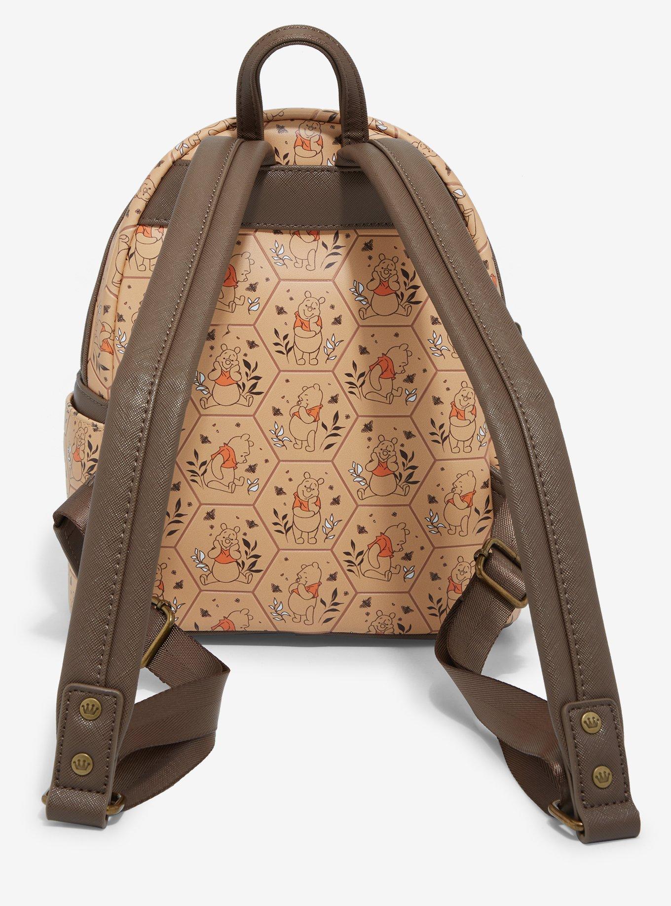 Loungefly Disney Winnie the Pooh Honeycomb Portraits Mini Backpack - BoxLunch Exclusive, , alternate