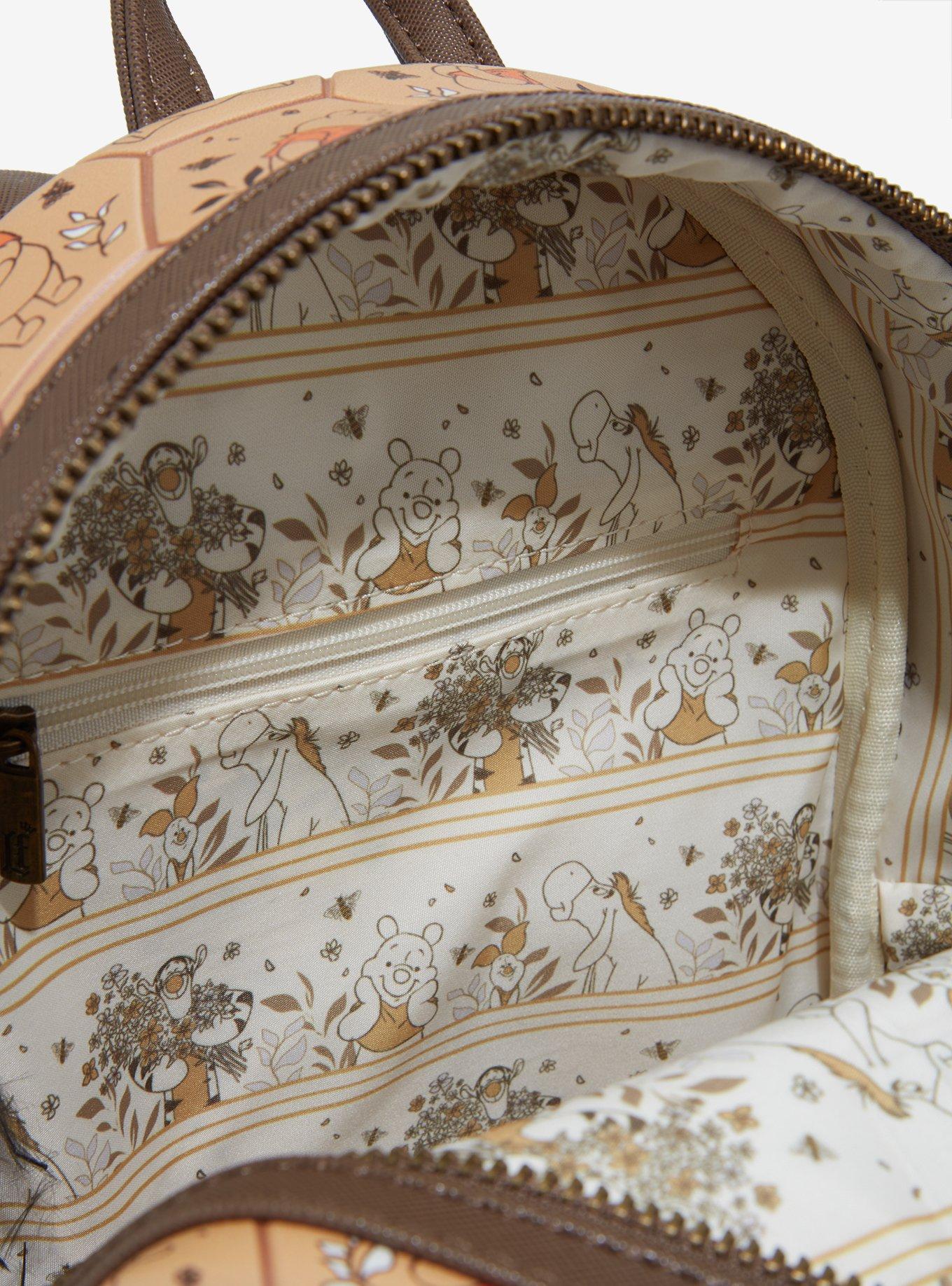 Loungefly Disney Winnie the Pooh Honeycomb Portraits Mini Backpack - BoxLunch Exclusive, , alternate