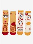 Maruchan Chibi Ramen Fuzzy Socks 2 Pair, , alternate