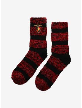 Harry Potter Gryffindor Fuzzy Crew Socks, , hi-res