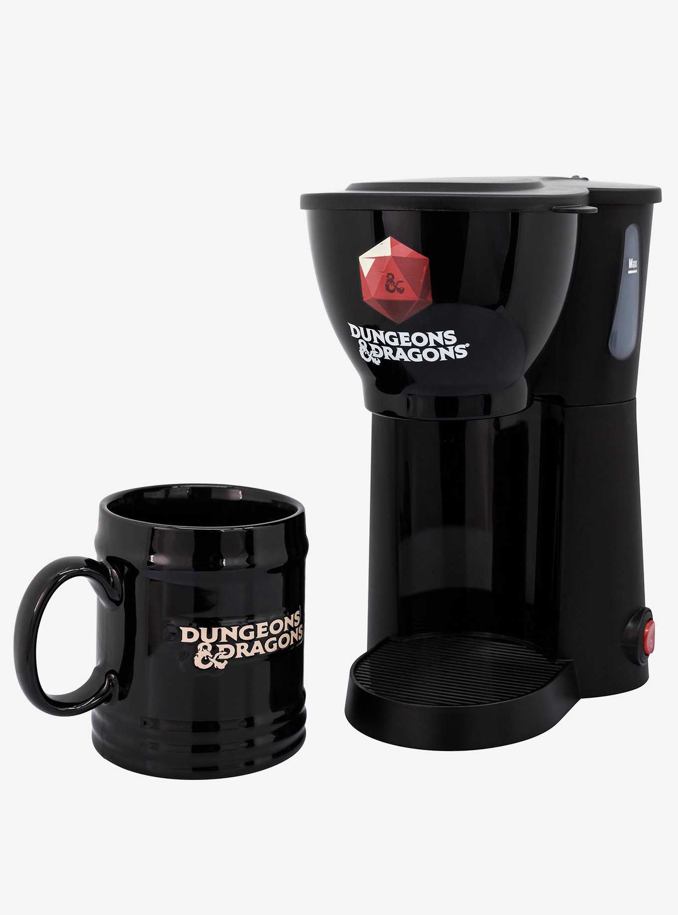 Dungeons & Dragons Single Cup Coffee Maker With Mug, , hi-res