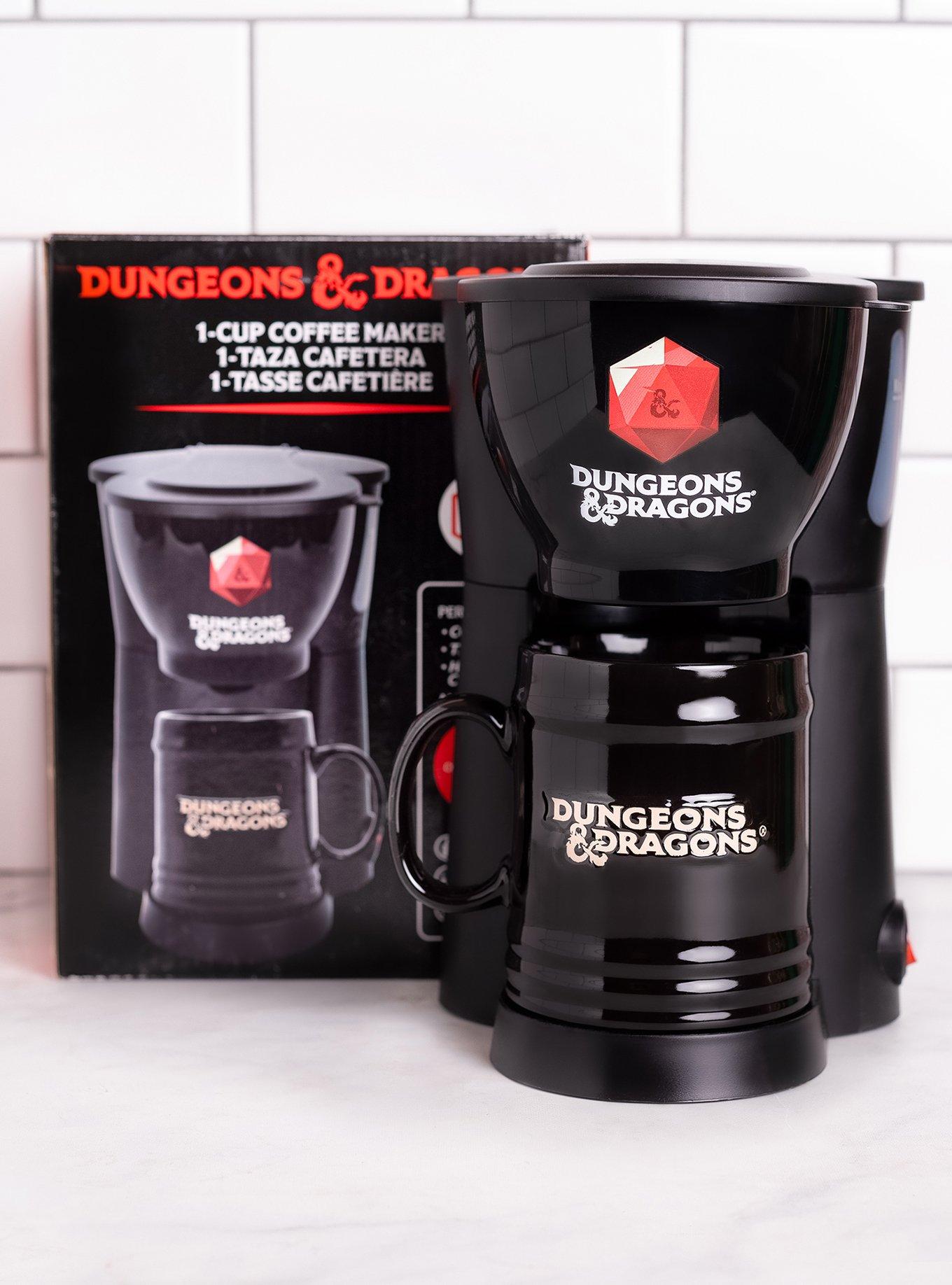 Dungeons & Dragons Single Cup Coffee Maker With Mug, , alternate