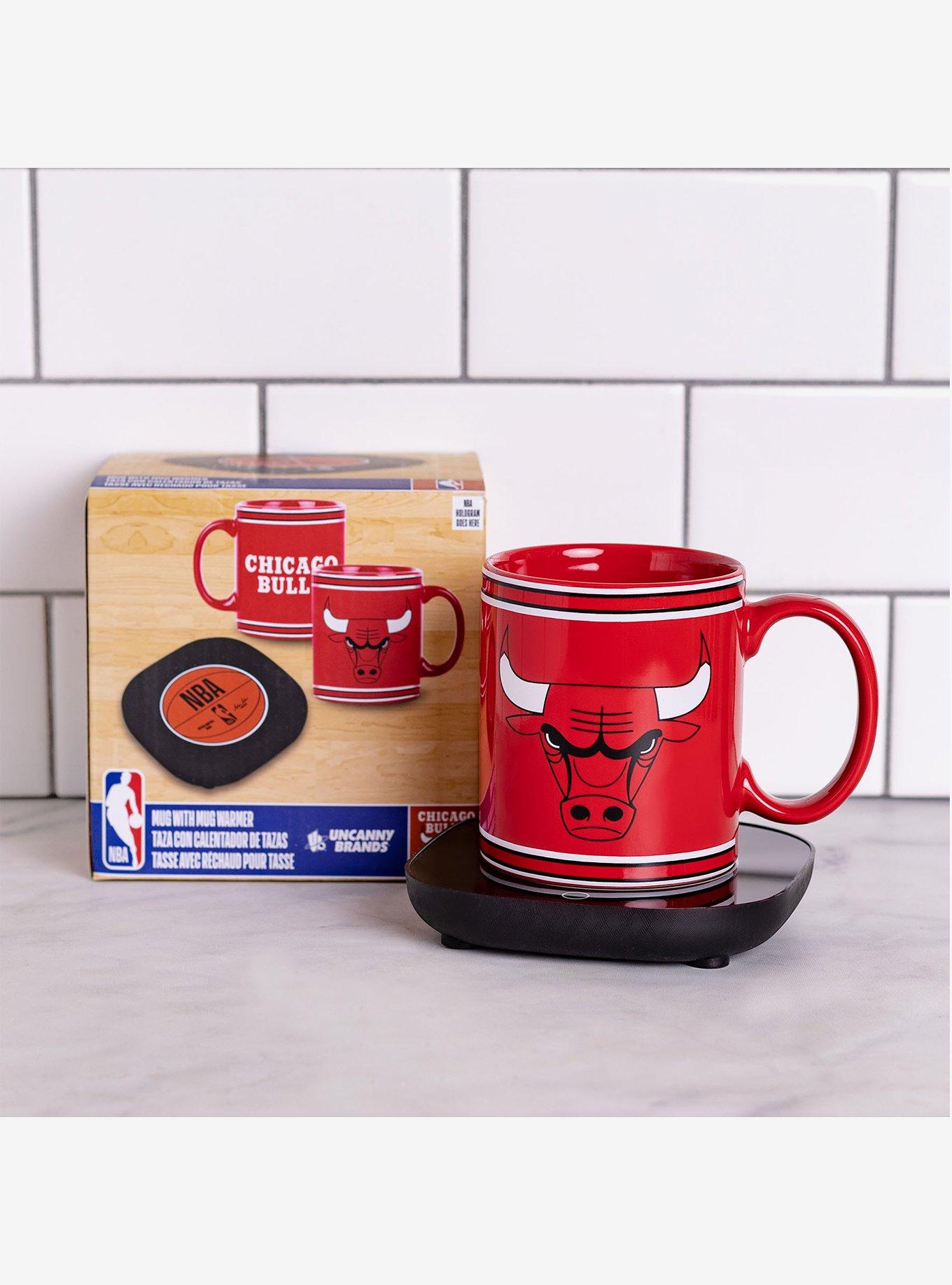 NBA Chicago Bulls Logo Mug Warmer With Mug, , alternate