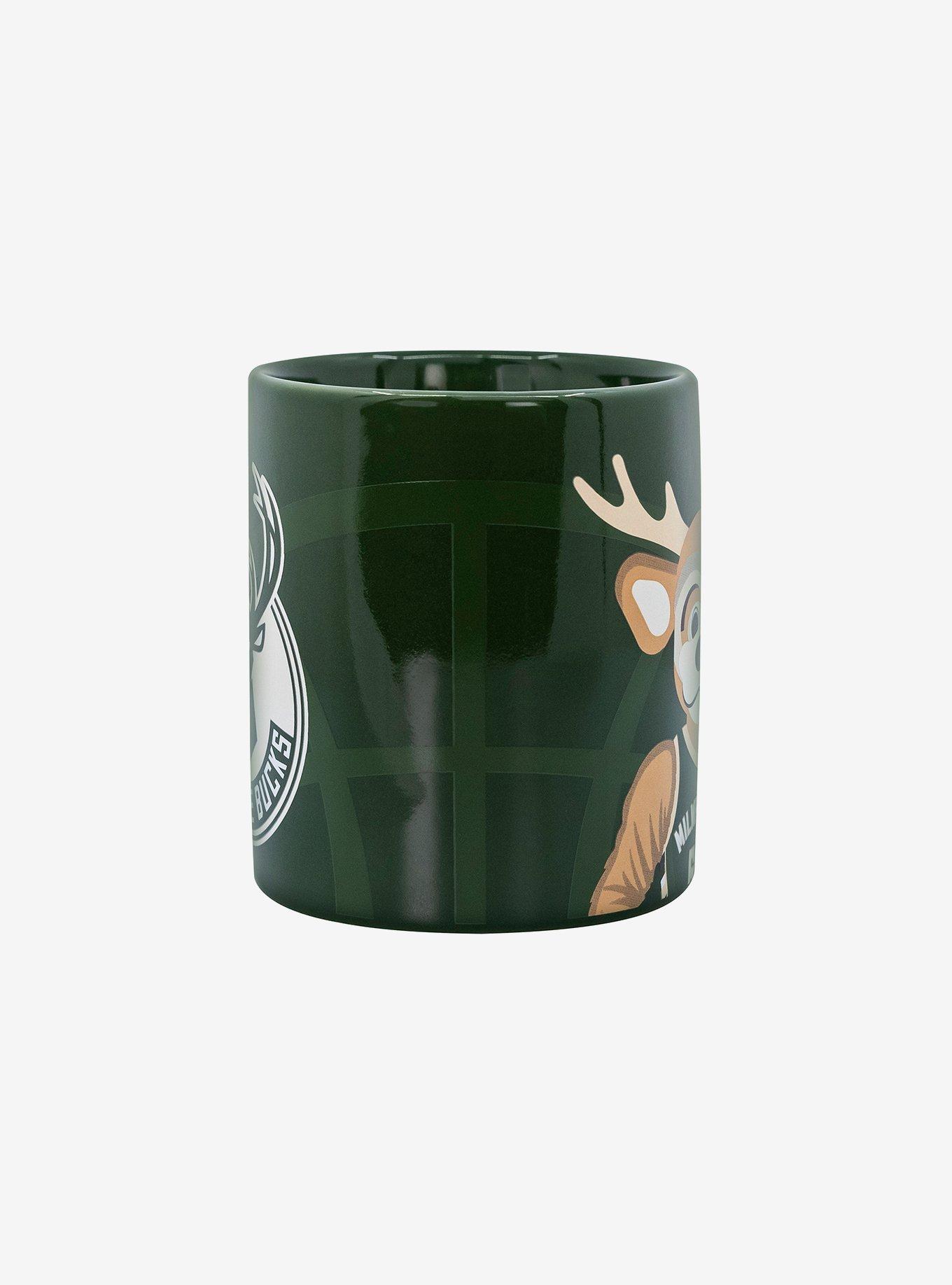 NBA Milwaukee Bucks Bango Mascot Mug Warmer With Mug, , alternate