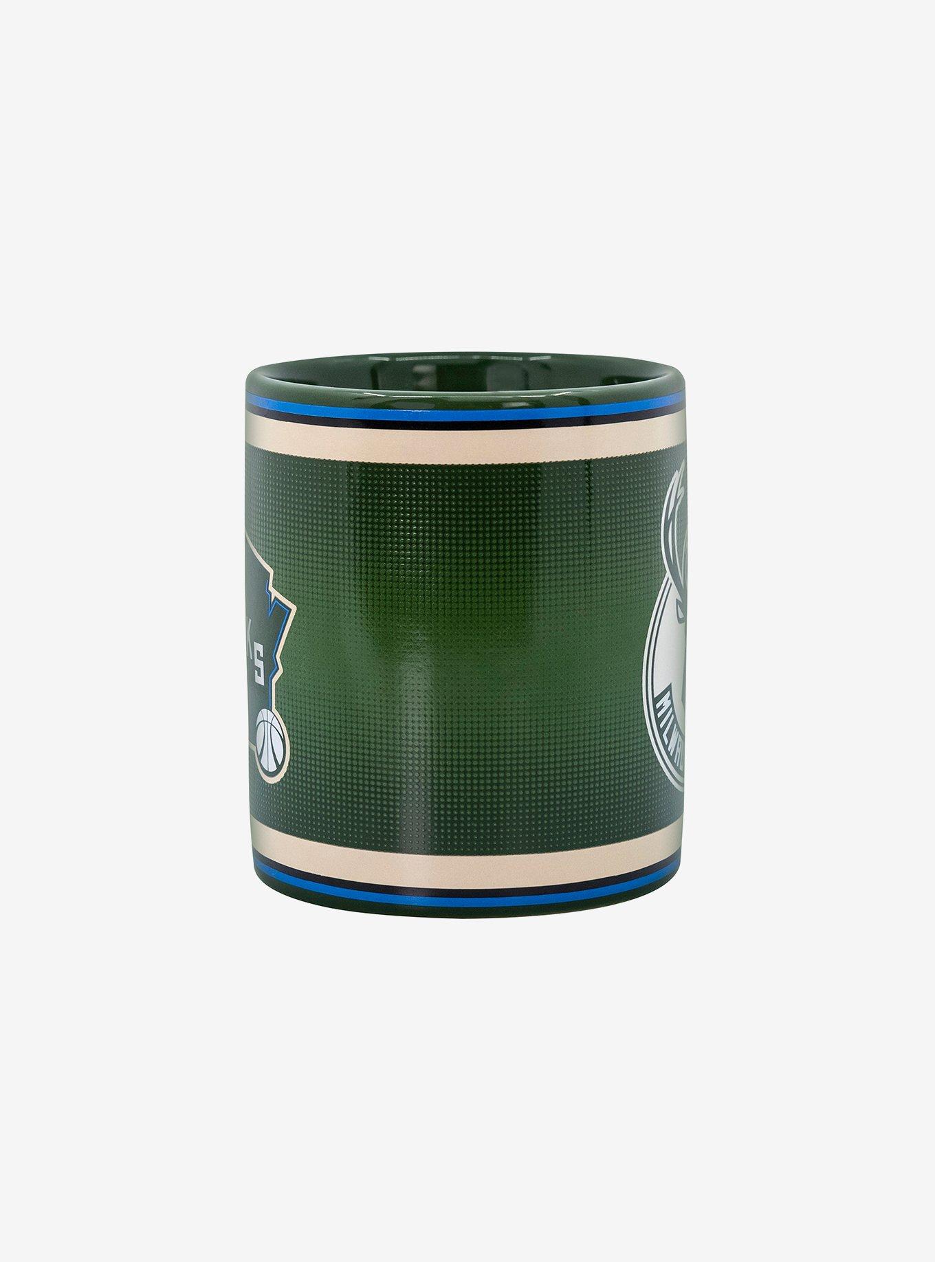 NBA Milwaukee Bucks Logo Mug Warmer With Mug, , alternate