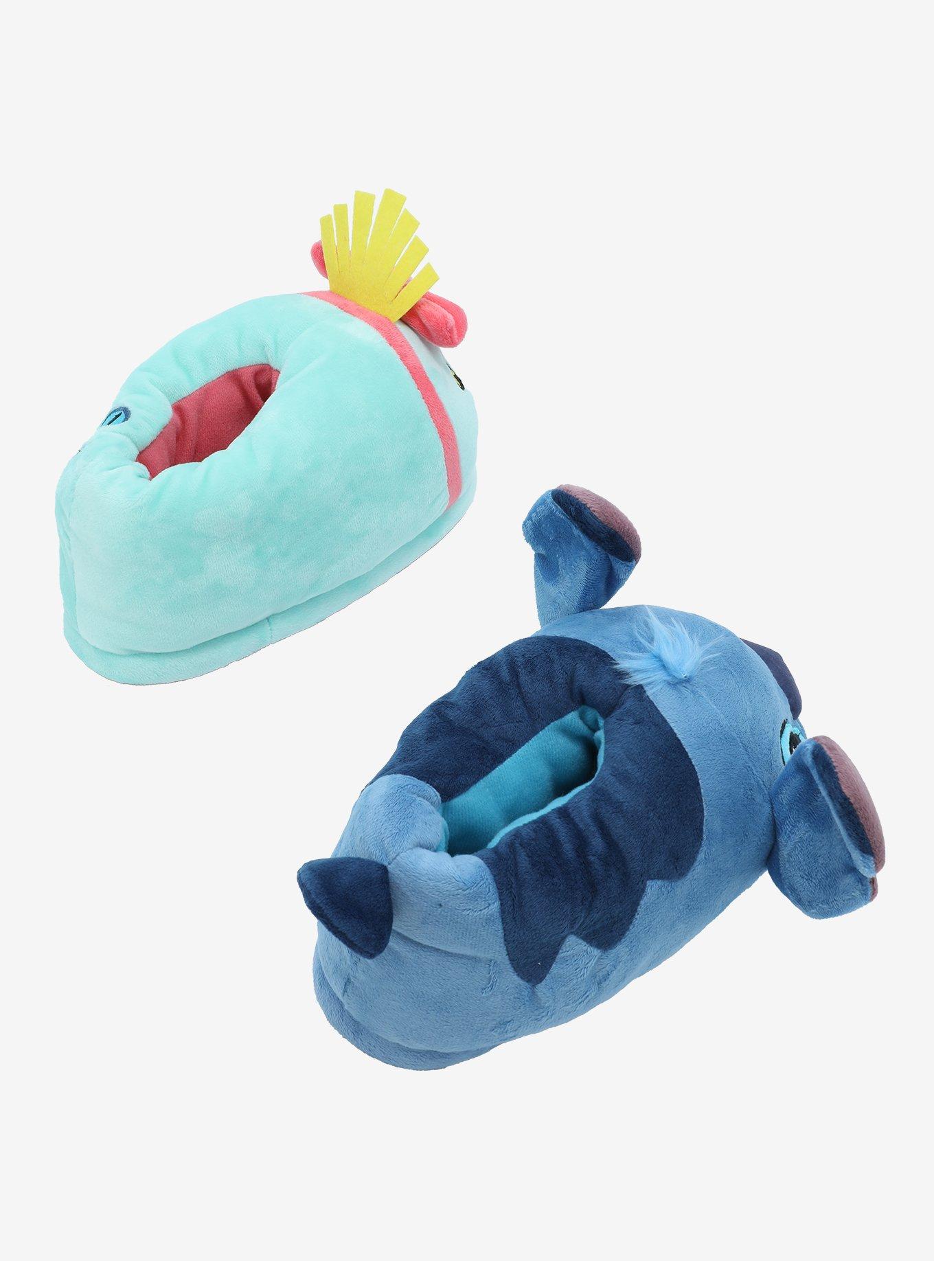 Disney Lilo & Stitch Scrump & Stitch Mismatch Plush Slippers, MULTI, alternate