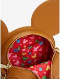 Loungefly Disney Mickey Mouse & Minnie Mouse Gingerbread Crossbody Bag, , alternate