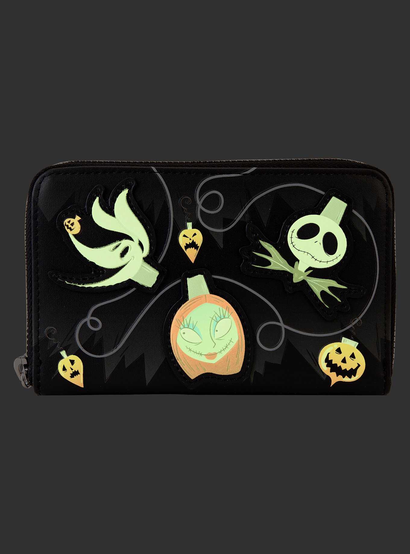 Loungefly The Nightmare Before Christmas Tree & Ornaments Zipper Wallet, , hi-res