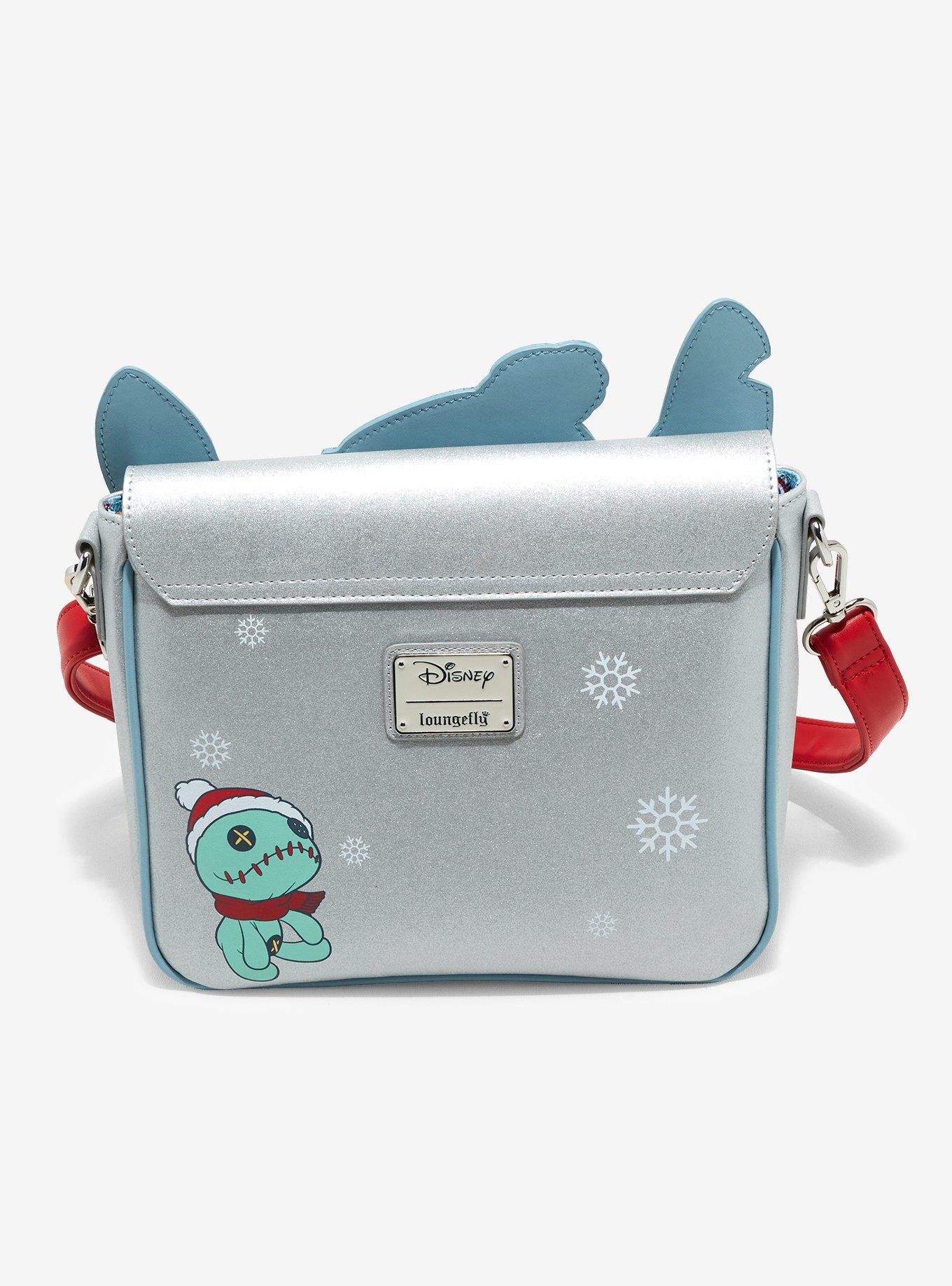 Loungefly Disney Lilo & Stitch Santa Hat Crossbody Bag, , alternate