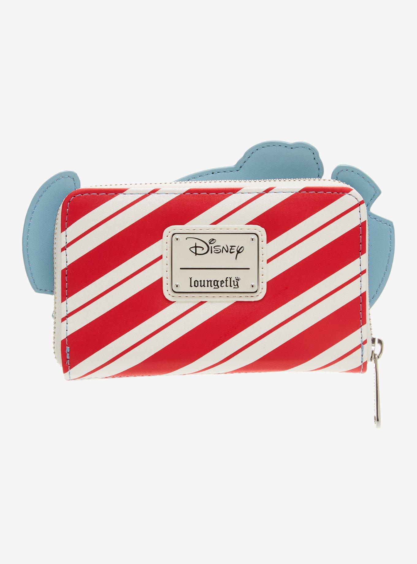 Loungefly Disney Lilo & Stitch Santa Hat Zipper Wallet, , alternate