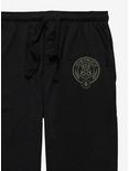Hunger Games District 5 Emblem Pajama Pants, BLACK, alternate