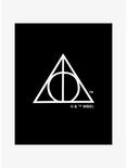 Harry Potter Deathly Hallows Symbol Jogger Sweatpants, BLACK, alternate