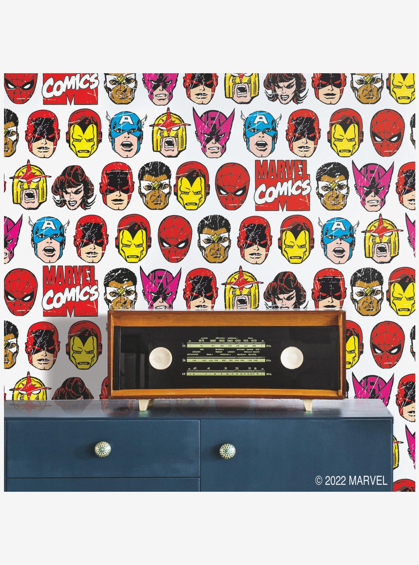 Marvel Comics Classic Character Peel & Stick Wallpaper, , alternate