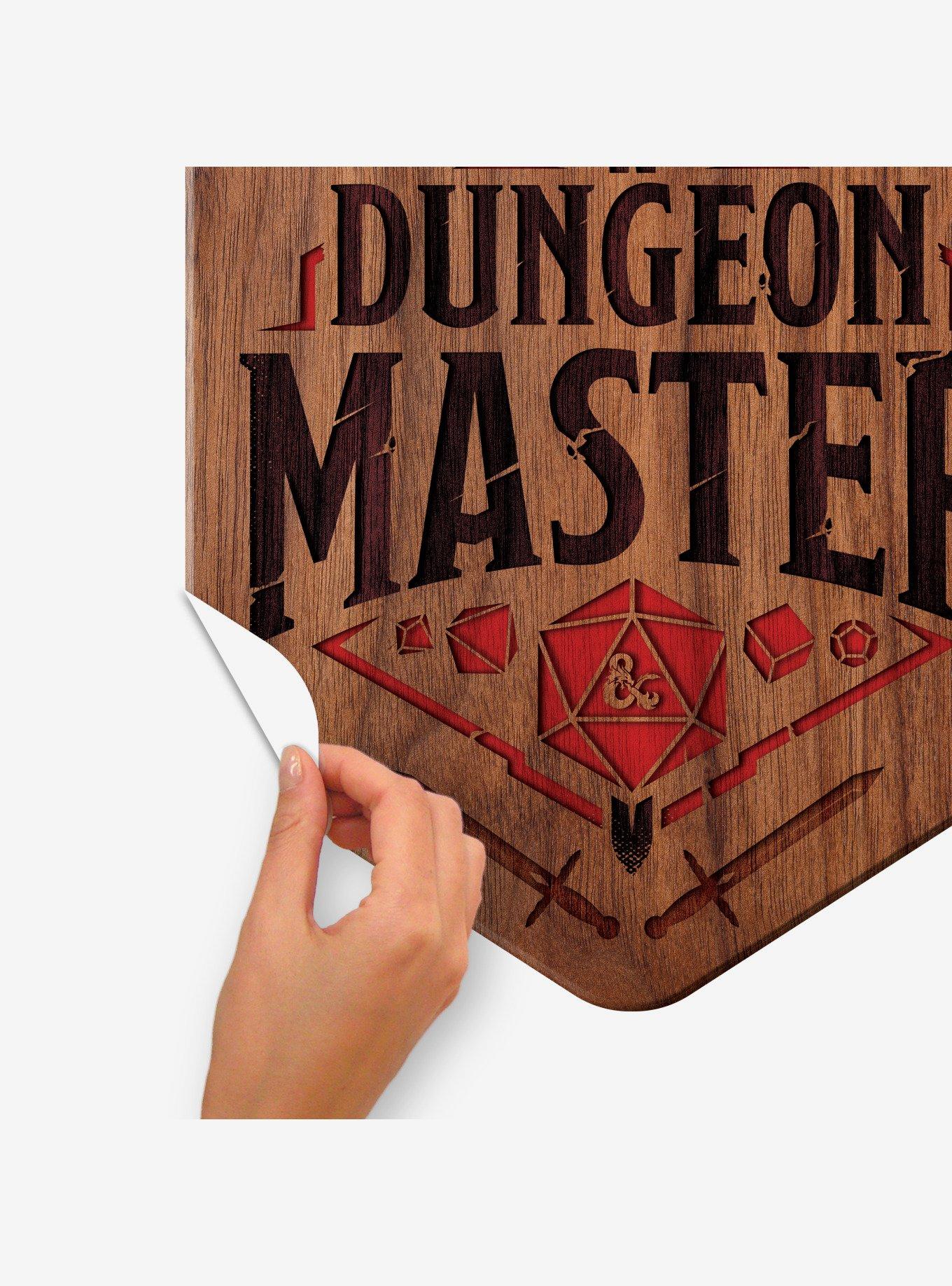 Dungeons & Dragons Dungeon Master Giant Peel & Stick Wall Decal With Alphabet, , alternate