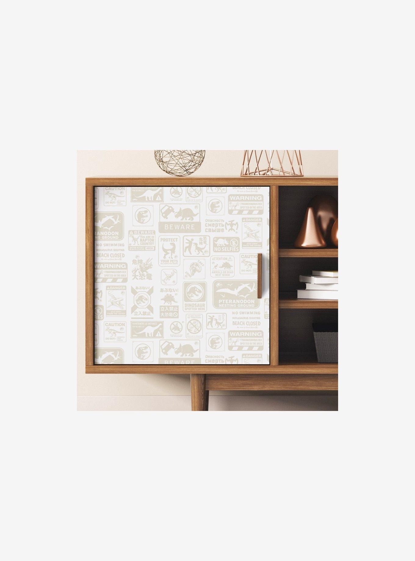 Jurassic World Dominion Signs Peel & Stick Wallpaper, , alternate