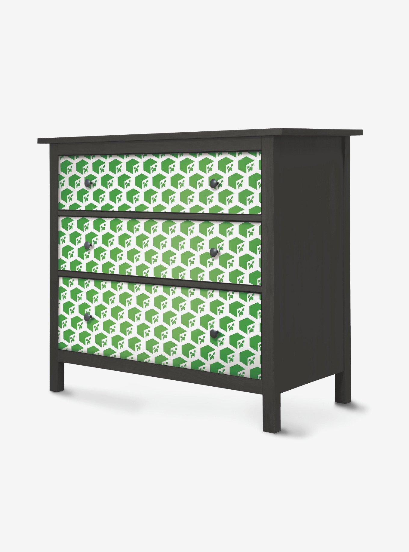 Minecraft Creeper Face Peel & Stick Wallpaper, , alternate