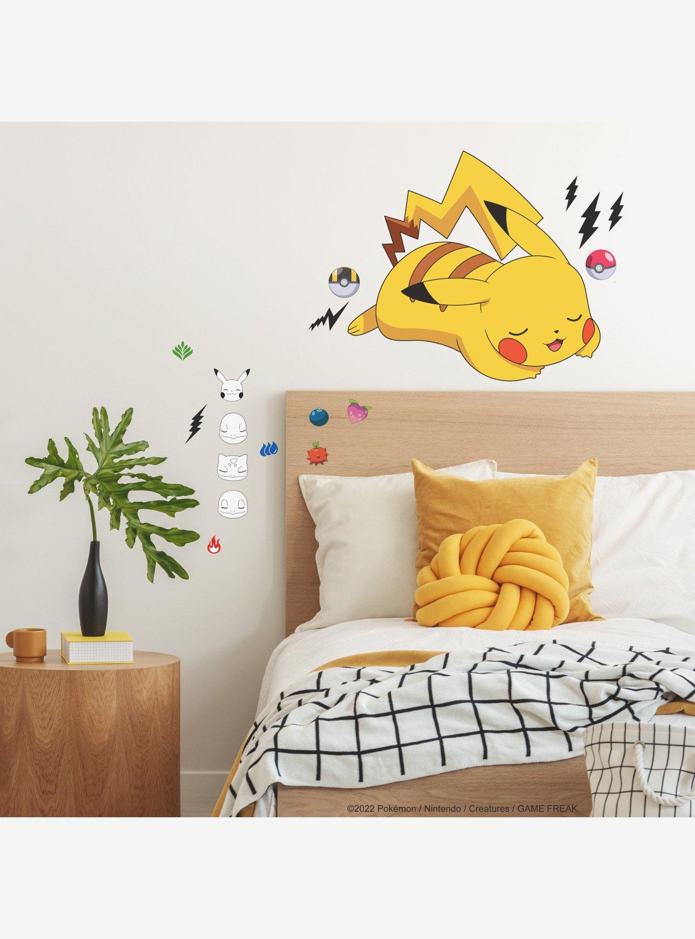 Pokemon Sleeping Pikachu Giant Peel & Stick Wall Decals, , alternate