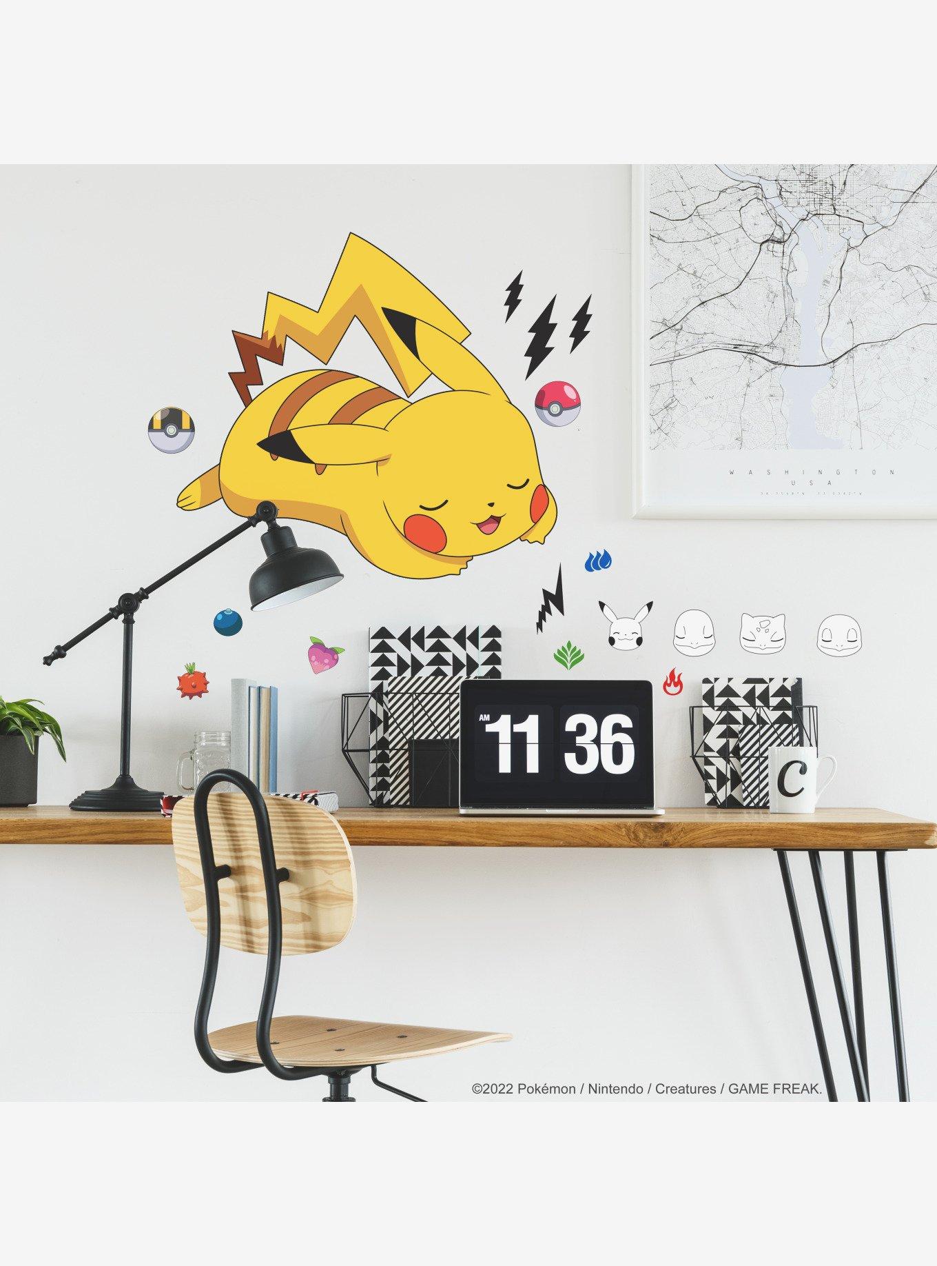 Pokemon Sleeping Pikachu Giant Peel & Stick Wall Decals, , alternate