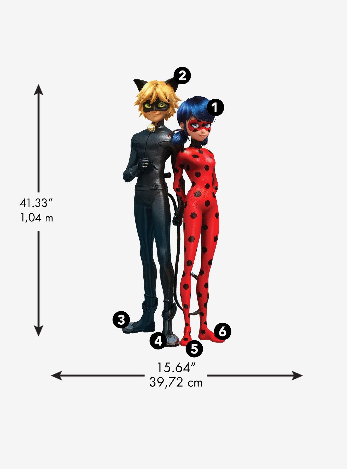 Miraculous: Tales Of Ladybug And Cat Noir Giant Peel & Stick Wall Decals, , hi-res