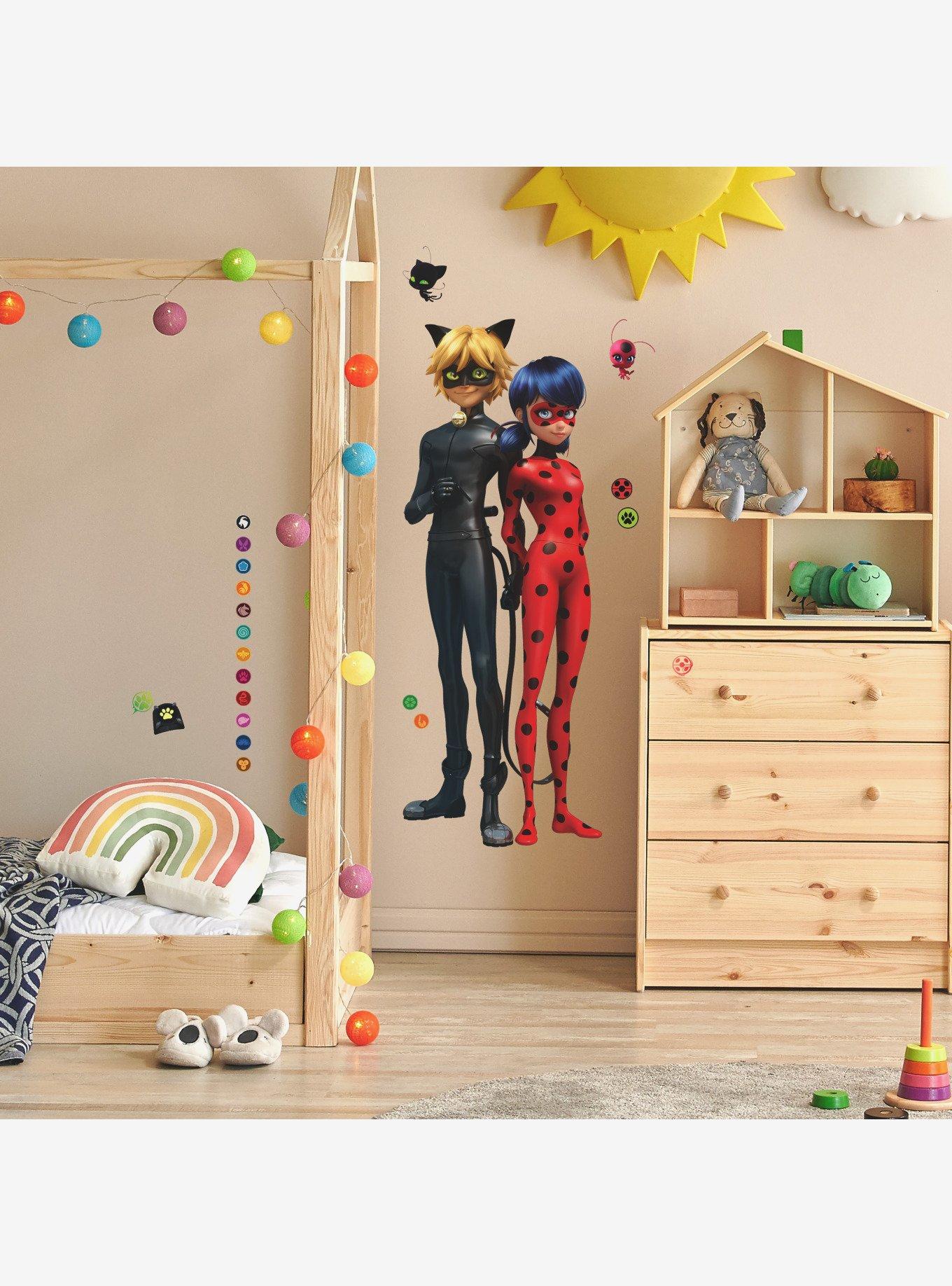 Miraculous: Tales Of Ladybug And Cat Noir Giant Peel & Stick Wall Decals, , alternate